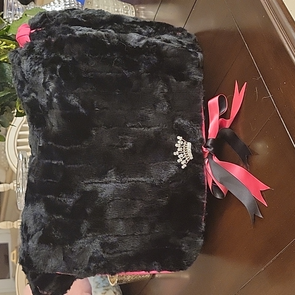 La Bella Ragazza  Faux Fur Designer Bag